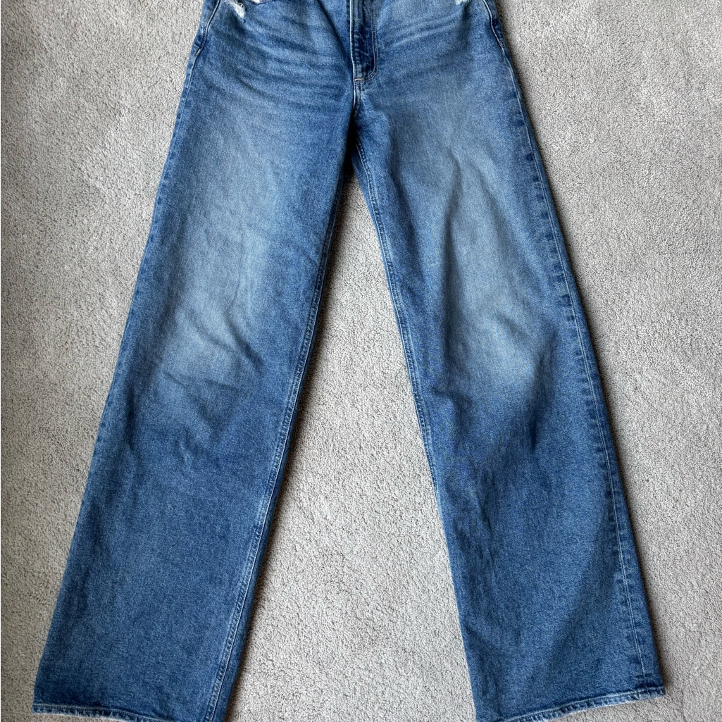 Paige - Sasha High Rise Wide Leg Jeans